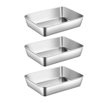 PrepContainer - Lebensmittelbehälter aus Edelstahl [2+1 GRATIS!!]