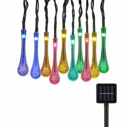 DropLights - Solar Lichterkette – Bringt Wärme und Zauber in Ihren Garten