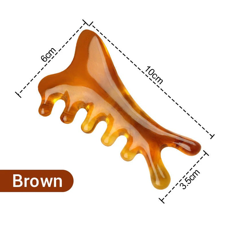 GuaSha - Multifunktionaler Haut- und Kopfhautmassagekamm