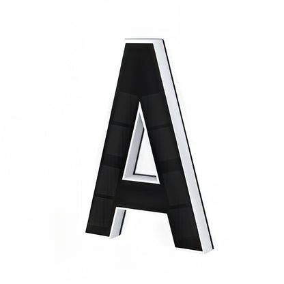 LightNumbers - Solarbetriebene beleuchtete Hausnummern