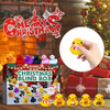 AdventDuck™ - Weihnachts-Gummientchen-Adventskalender (24er Satz) - Frest