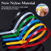 Arivema - Verstellbare Kabelbinder [100er Set] - Frest