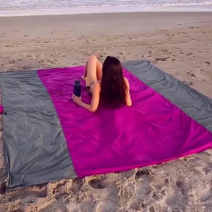 BeachBlanket - Dieses schnell trocknende Strandtuch bleibt sandfrei! - Frest