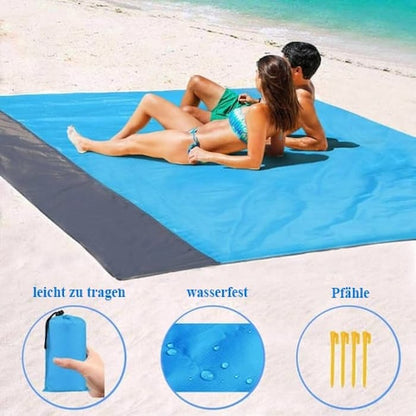 BeachBlanket - Dieses schnell trocknende Strandtuch bleibt sandfrei! - Frest