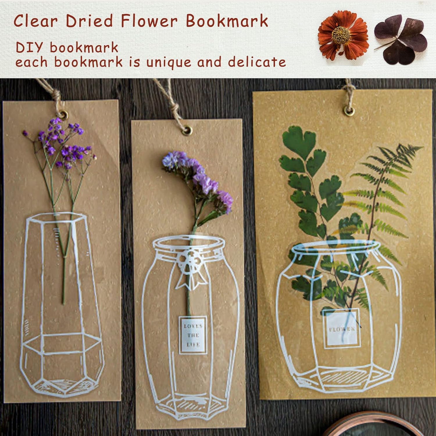 BlossomTabs - Kreieren Sie Ihre eigenen Blumenbuchzeichen! - Frest