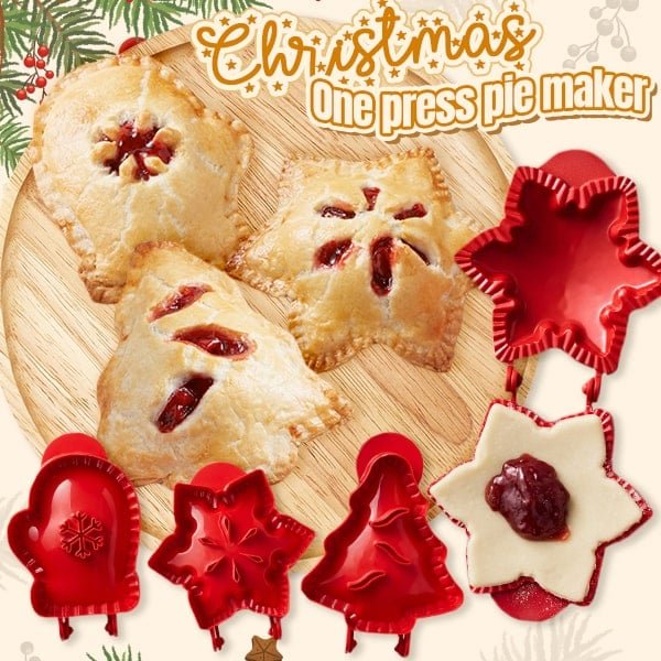 Christmas PieMaker - One - Press Hand Pie Maker in weihnachtlichen Themen - Frest