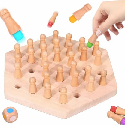 ColorChess - Holz Memory Match Stick Schach - Frest