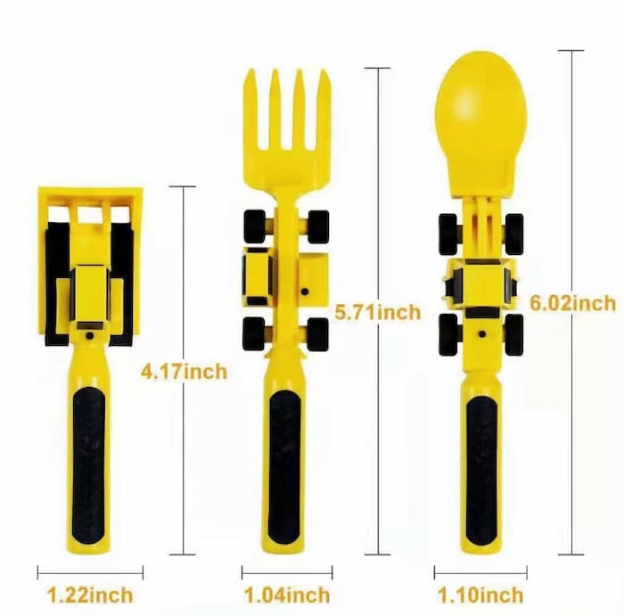 ConstructionCutlery - So macht das Essen für Ihr Kind wirklich Spaß! - Frest