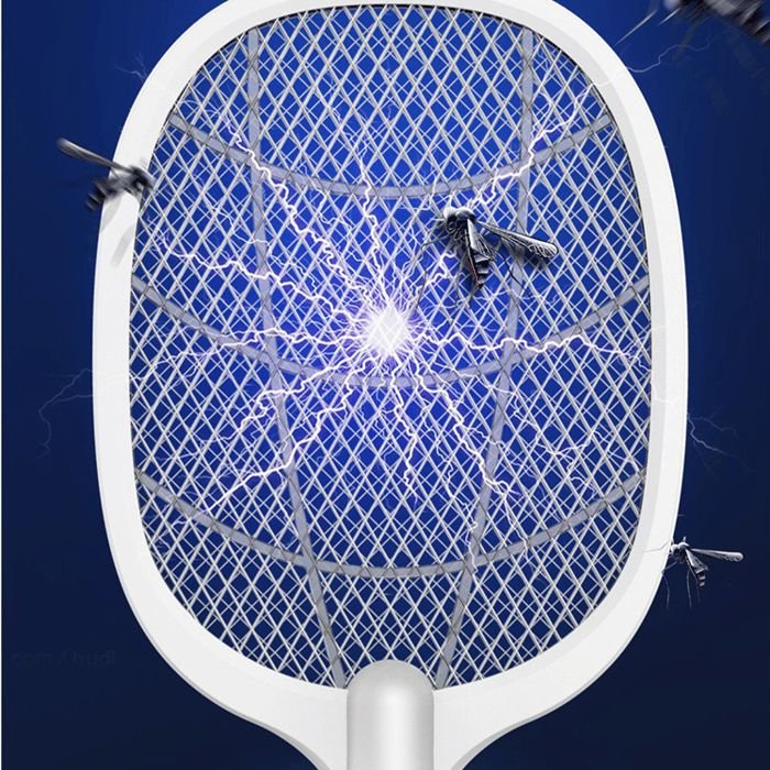 DoomSwatter - 2 - in - 1 Elektrische Fliegenklatsche & Mückenlampe für die Nacht - Frest