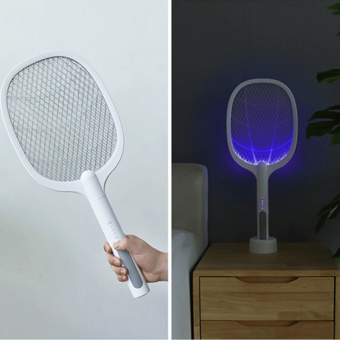 DoomSwatter - 2 - in - 1 Elektrische Fliegenklatsche & Mückenlampe für die Nacht - Frest