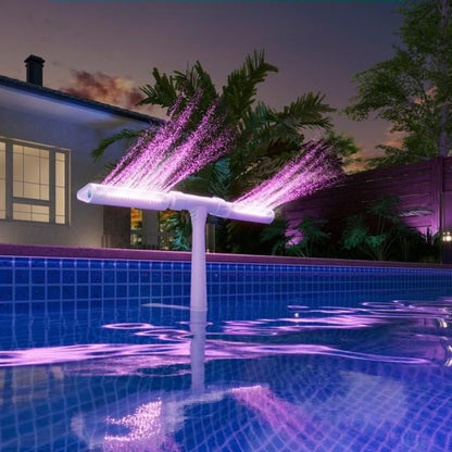 HypnoMist™ – Verwandeln Sie Ihren Poolbereich in eine kühle, farbenfrohe nächtliche Oase