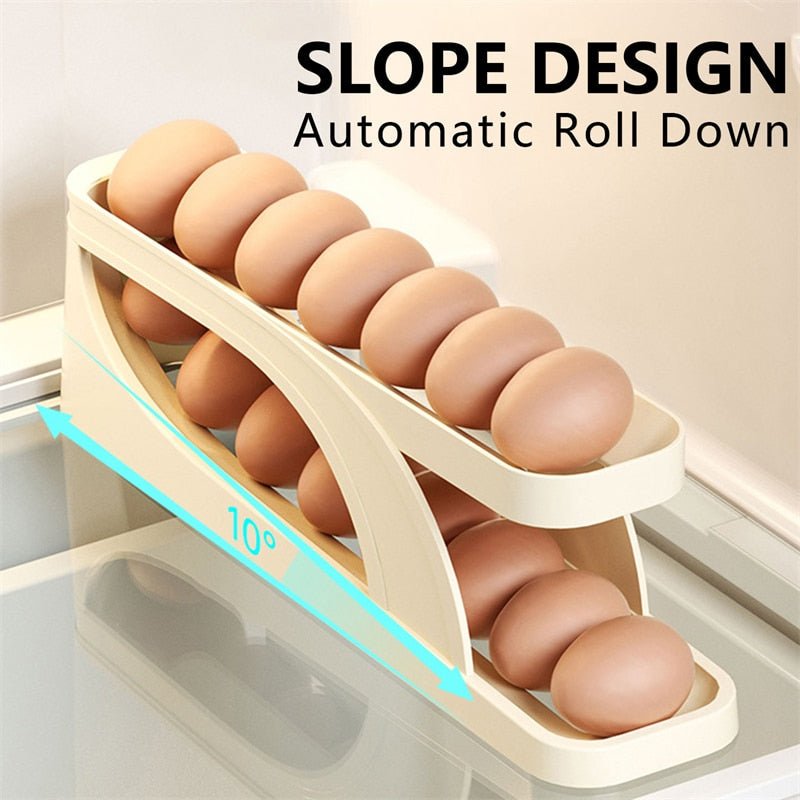 EggTray™ - Automatischer Roll-Down-Eierspender - Frest