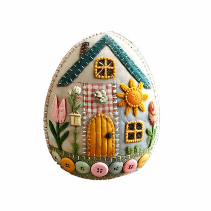 FeltEgg - Patchwork Filz Ei DIY satz - Frest