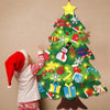 FeltTree™ - DIY Filz-Weihnachtsbaum (32 Stück Ornamente) - Frest