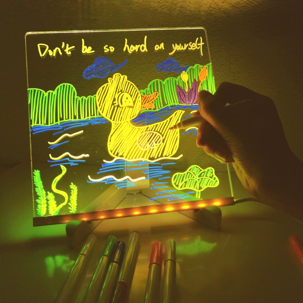 MagicColoring - LED-Malplatte mit 7 Farben - Frest