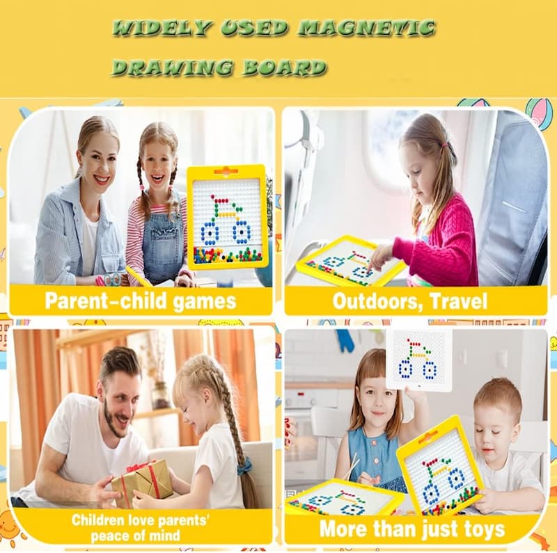 MagneticDots - Montessori Magnetische Punktetafel - Frest