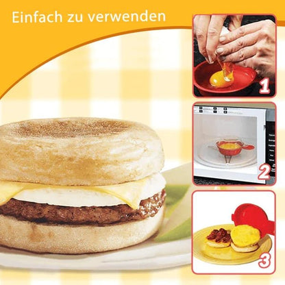 MicroEgg - Noch nie war es so einfach und schnell, ein Ei zu kochen! - Frest