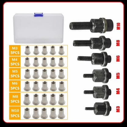 Nietmutters - 30er Set - Frest