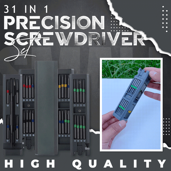 PrecisionScrew™ - 31 in 1 Präzisionsschraubendreher-Set - Frest