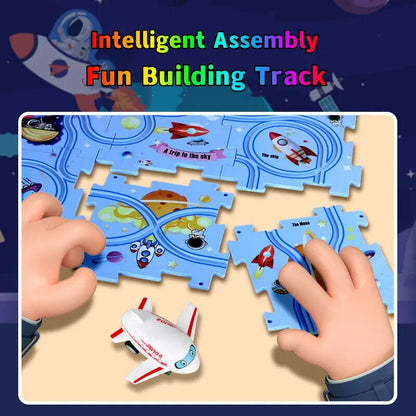 PuzzleRacer - Kinder-Autobahn-Set! - Frest