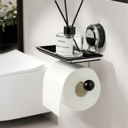 RollyShelve - Bohrfreier Toilettenpapierhalter - Frest