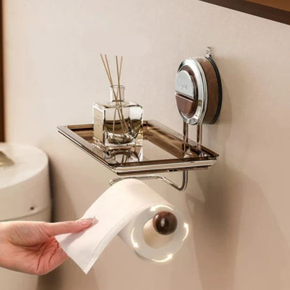 RollyShelve - Bohrfreier Toilettenpapierhalter - Frest
