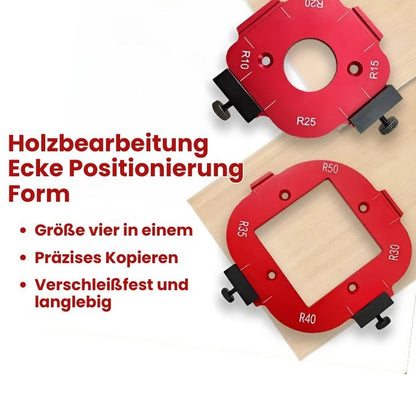 RouterMold - 4 in 1 Präzisions - Holz - Eckbeschneidungsset - Frest