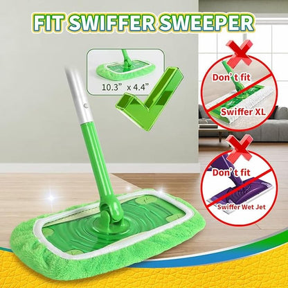 SweepSwipe - Wiederverwendbare Mopps für Swiffer Sweeper - Frest