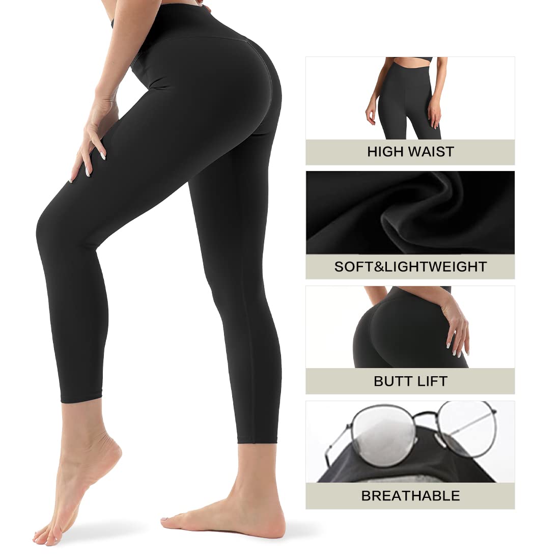 Tovina™ - Hochelastische Haifischhaut Shapewear-Leggings - Frest