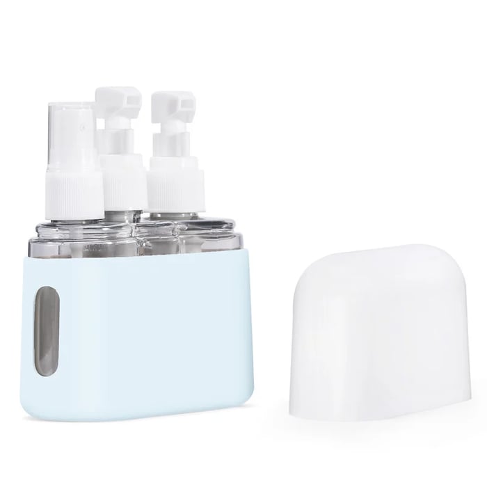 TravelStack - Mini-Shampoo-Spender Tragbare Reiseflasche Set - Frest