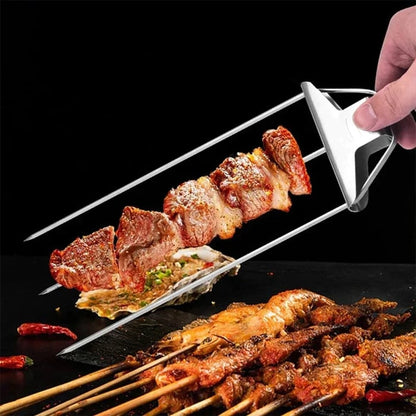 TriSkewer - die besten BBQ-Spieße auf dem Markt mit 3 Spießen! - Frest