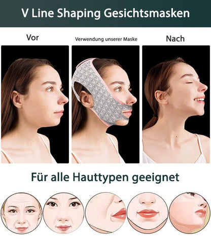 V-Mask™ - Magische Schlafmaske für schlankes Gesicht! - Frest