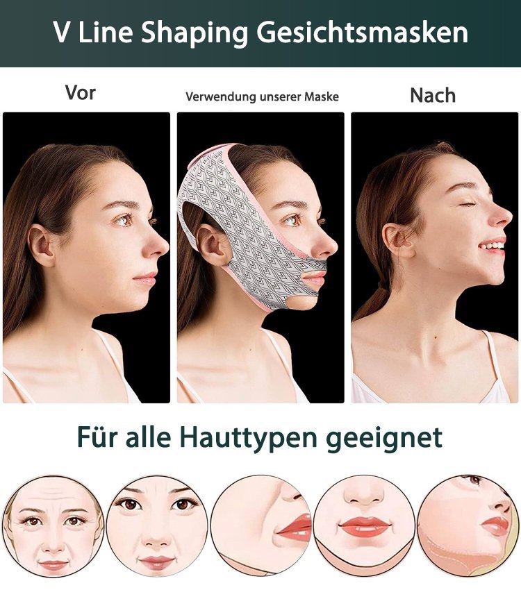 V-Mask™ - Magische Schlafmaske für schlankes Gesicht! - Frest