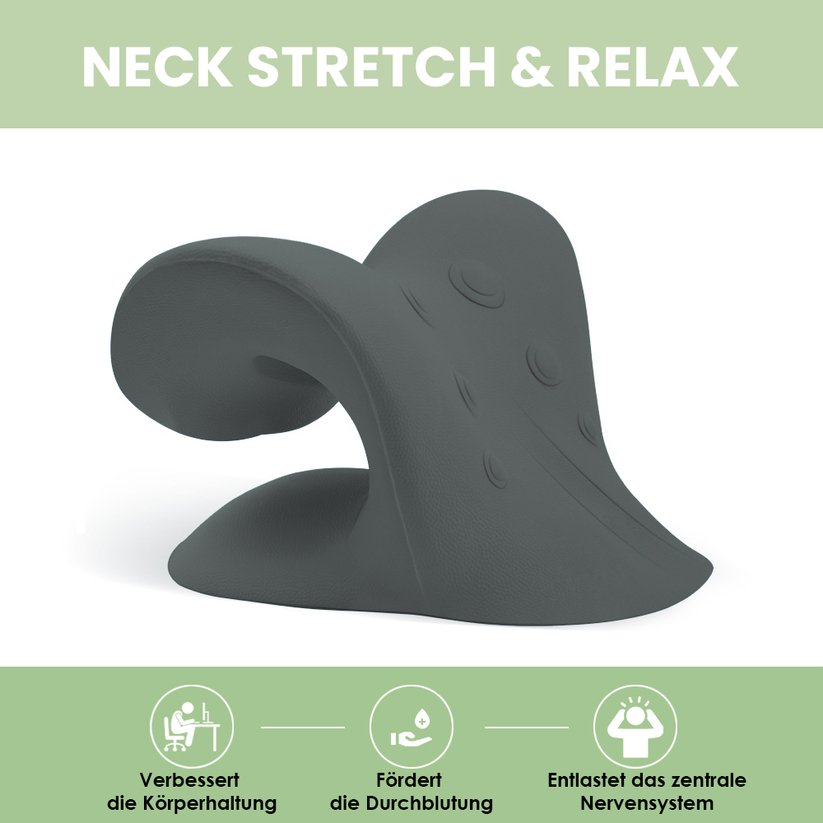 WhaleStretch™ - Linderung von Nackenschmerzen in nur 10 Minuten pro Tag! - Frest