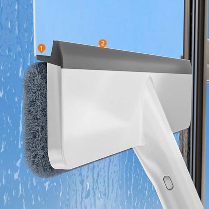 WindowCleaner - 3-in-1-Fensterreiniger mit Sprüher, Abstreifer und Lappen - Frest